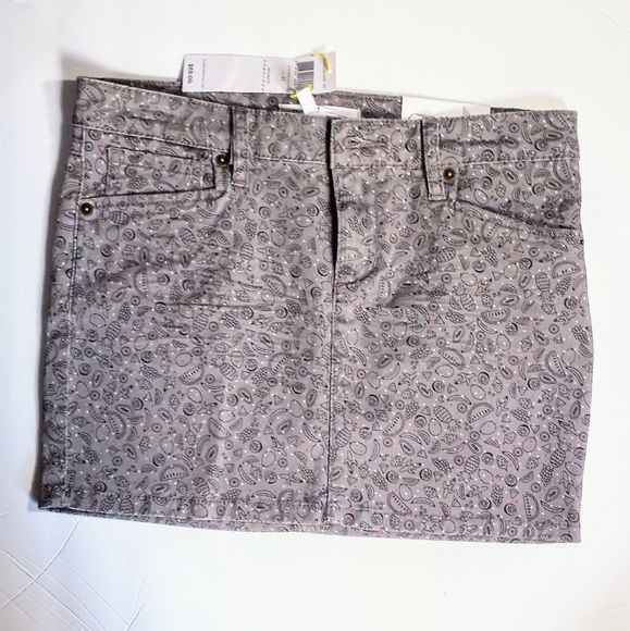 2/$20 BCBG Generation Denim Skirt, Gray Skirt - Picture 5 of 13